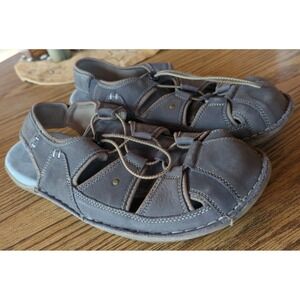 Hush Puppies Men's‎ Bergen Grady Sandal  -  Size 14 M Brown Super Comfy!
